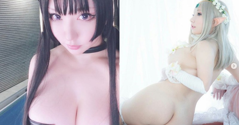 工口度大開的美體coser！「白嫩美尻」大膽露出，完全不怕人拍！【EV棋牌】-EV棋牌