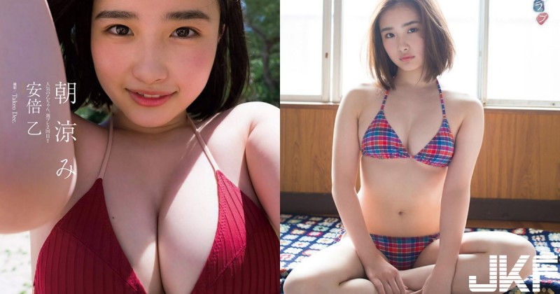 竟有巨乳版「E奶石原里美」！嫩妹日本爆紅「白嫩胴體」火辣巨乳還只有18歲！【EV棋牌】-EV棋牌