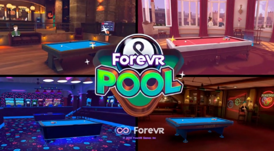 VR 台球游戏《 ForeVR Pool 》已登陆 Meta Quest 平台【EV棋牌】-EV棋牌