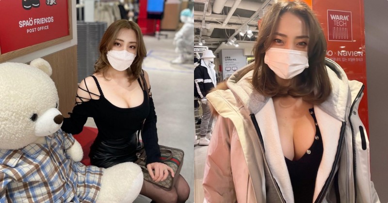 與「口罩女友」的火辣約會，「拉鍊下的豐滿乳量」看了鼻血狂噴！【EV棋牌】-EV棋牌