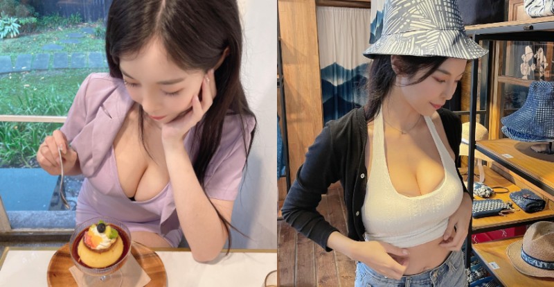 巨乳美食部落客「羅莉Rolly」抖布丁　網友：看到別的東西在晃【EV棋牌】-EV棋牌