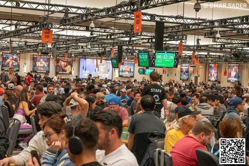 【EV扑克】2023WSOP主赛Day2abc结束 总报名人数有望突破10,000人【EV棋牌】-EV棋牌