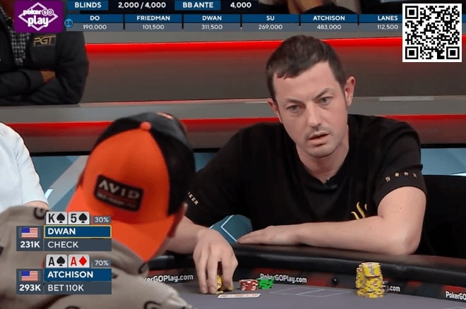 【EV扑克】简讯 | Tom Dwan“头铁”撞上口袋A，结束主赛事之旅【EV棋牌】-EV棋牌