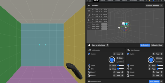 Meta 发布其沉浸式 WebXR 模拟器 v1.2 更新【EV棋牌】-EV棋牌