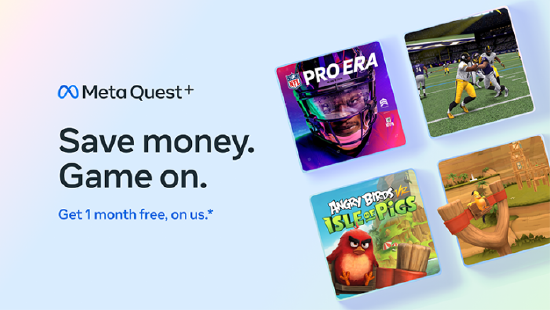 Meta Quest+ 11月新作：NFL Pro Era和Angry Birds VR:Isle of Pigs【EV棋牌】-EV棋牌