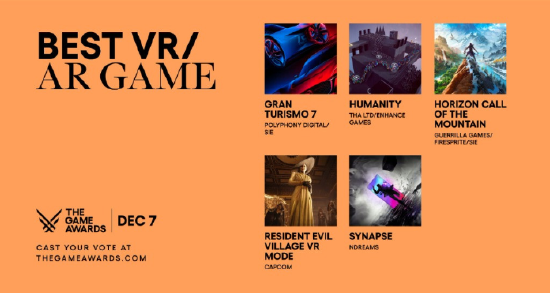 TGA 2023 年度最佳 VR/AR 游戏提名名单公布【EV棋牌】-EV棋牌