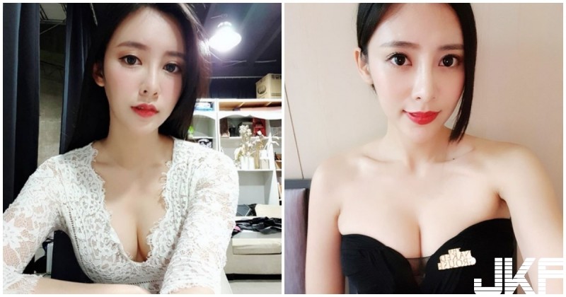 甜美正妹「爆乳畫面」好犯規！「白嫩酥胸」臉蛋也超讚的！【EV棋牌】-EV棋牌