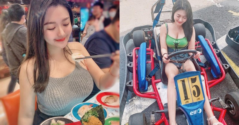 白皙雪乳正妹「Judy Chiu」墾丁玩賽車，發話讓你追不上車尾燈只看得見車頭燈！【EV棋牌】-EV棋牌