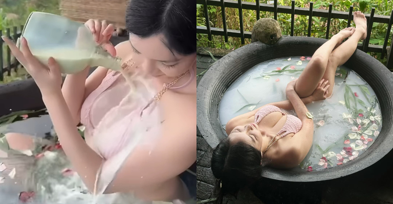 乳香四溢！長腿女神「羅莉」曬超讚視角，「奶上加奶」湯超補！【EV棋牌】-EV棋牌