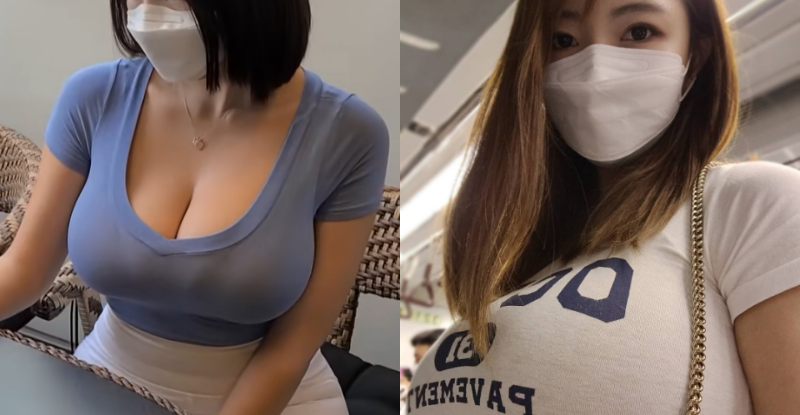 真的大，快看！LINE瘋傳巨乳片　女主角隨時都處於爆釦邊緣【EV棋牌】-EV棋牌