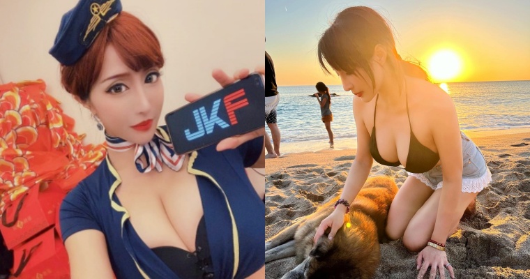 墾丁天氣熱熱的！JKF 女郎「蜜佧熙」PO 沙灘夕陽美照  上千網友狂刷愛心【EV棋牌】-EV棋牌