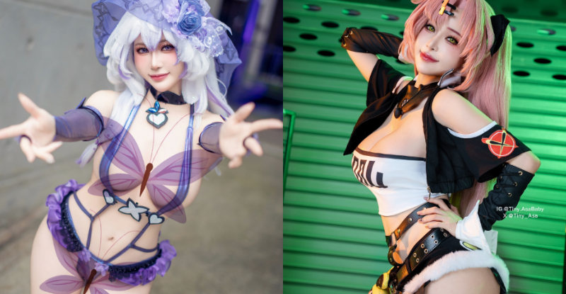 頂級寫真Coser《Tiny Asa》性感全輸出　限定活動「拼手速-攝不停」超猛【EV棋牌】-EV棋牌