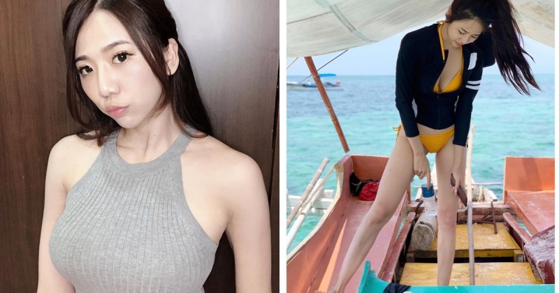 酒窩美少女「Jasmine茉莉」隨時準備去浮潛，32E頂級浮標應該不怕會沈～【EV棋牌】-EV棋牌