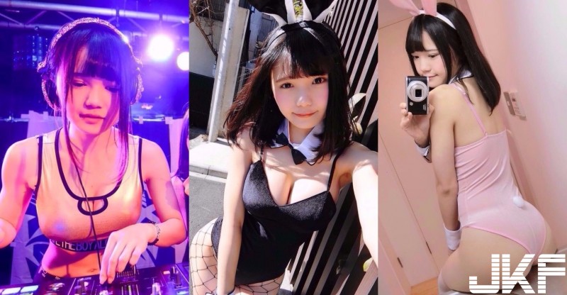 童顏女DJ「乳量滿滿」富有彈性！化身兔女郎…「渾圓蜜桃臀」好想咬一口！【EV棋牌】-EV棋牌